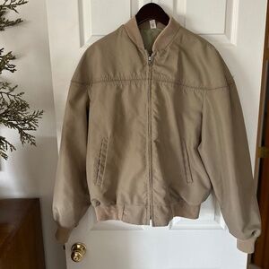 Vintage neutral light jacket Made in USA (men’s large)